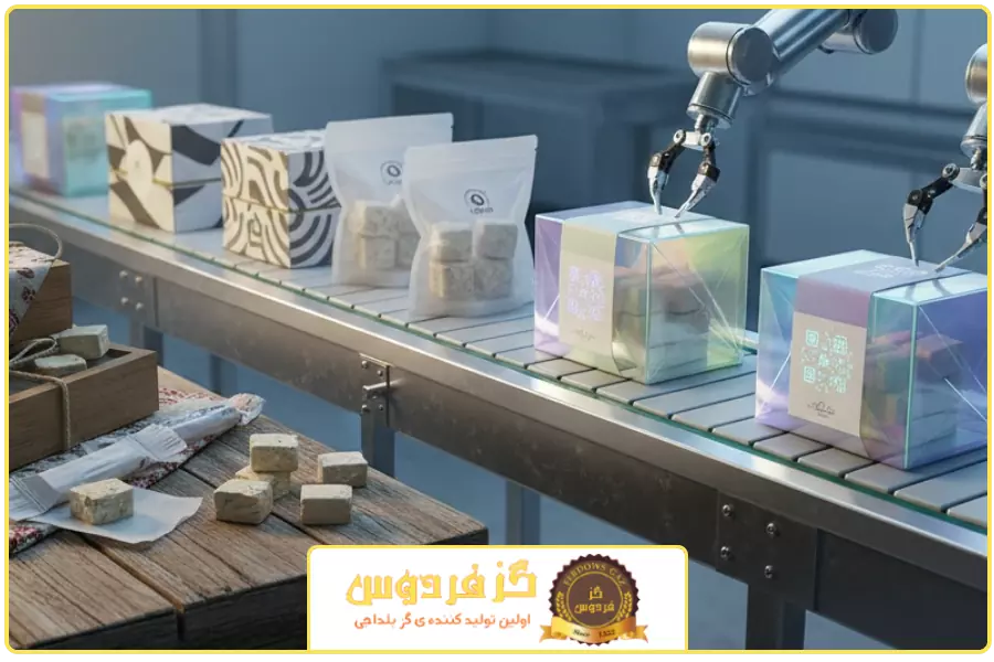 تحول در بسته بندی | انواع بسته بندی گز