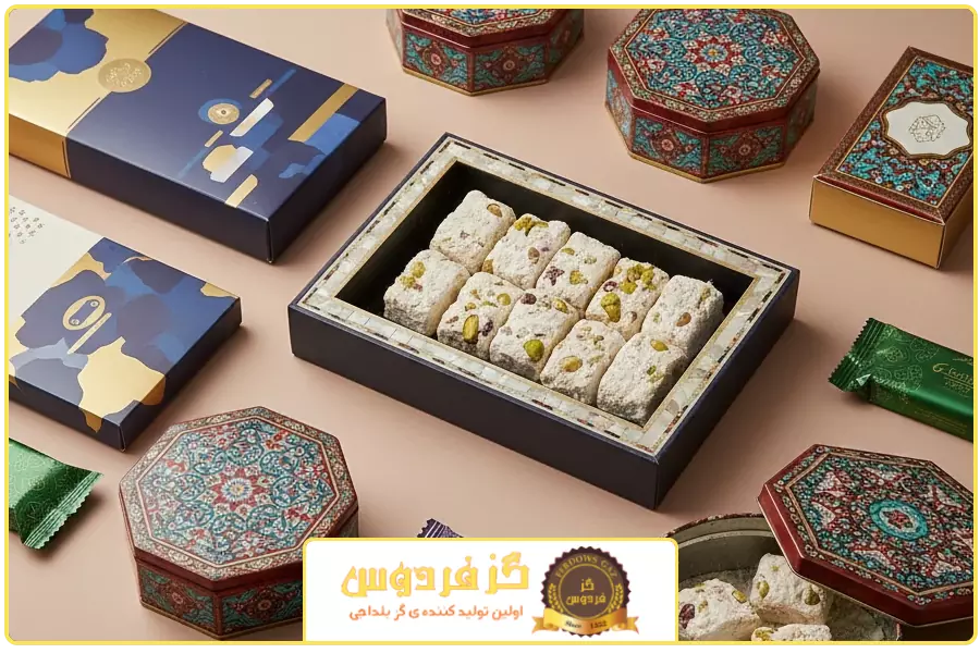 اهمیت موضوع و بند نخستین | انواع بسته بندی گز