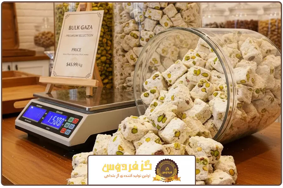 بند نخست | خرید گز فله ای بلداجی