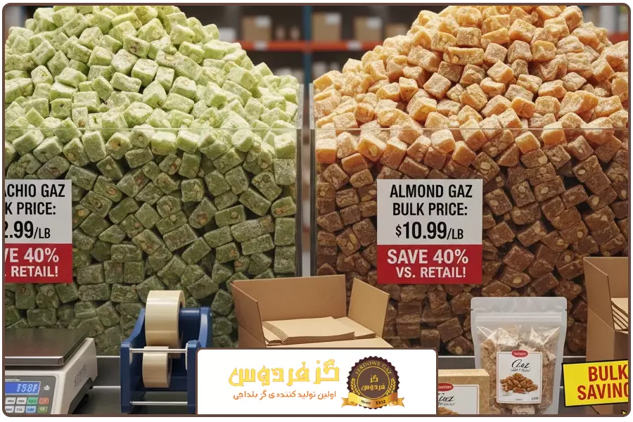 برند سازی و مزایای اقتصادی | خرید گز فله ای بلداجی