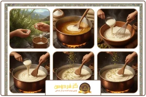 تصویر شاخص | مراحل تولید گز بلداجی