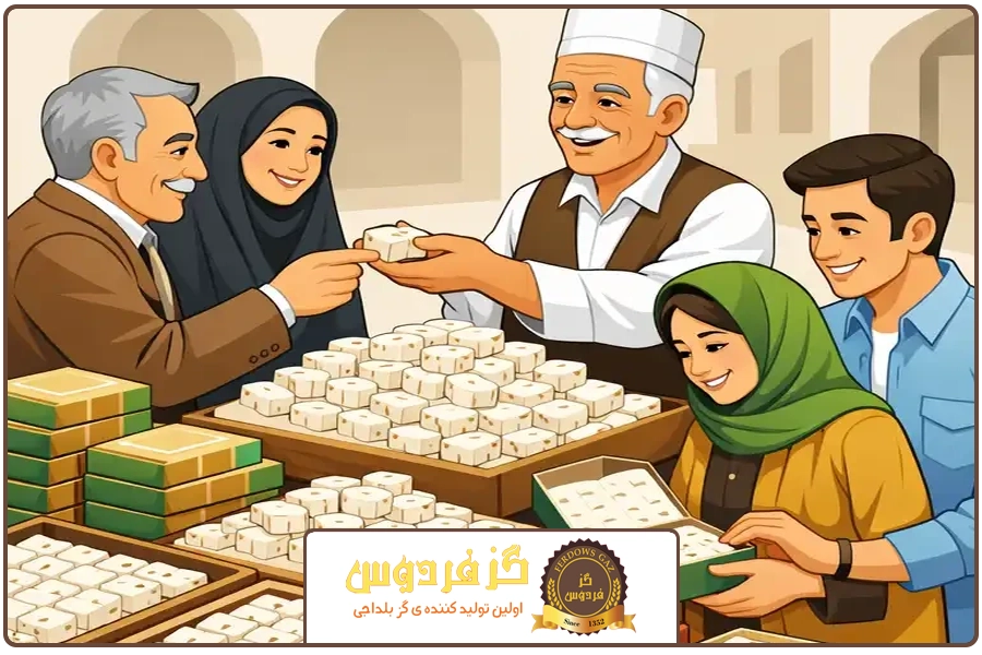 تصویر شاخص | خرید گز بلداجی سنتی