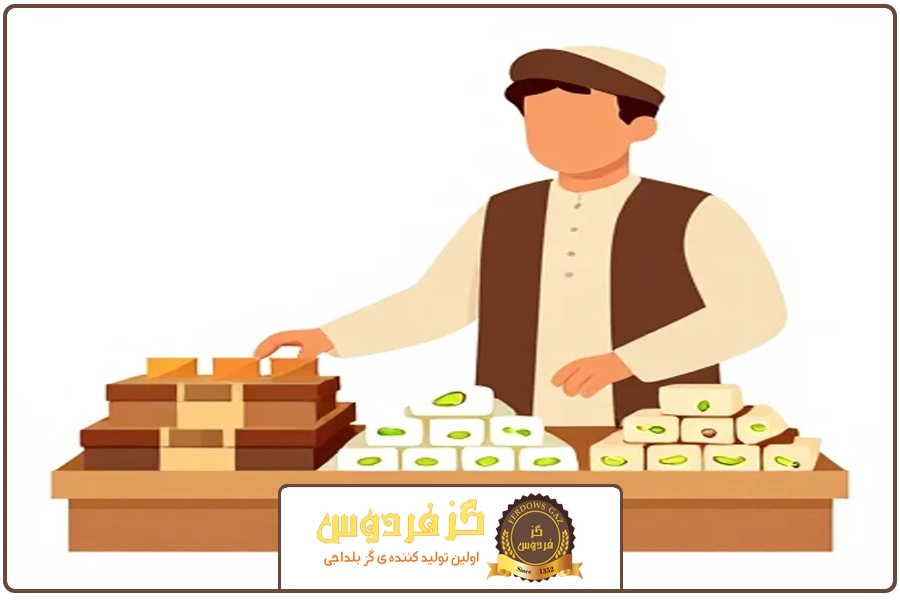 بند پایانی | خرید گز بلداجی سنتی