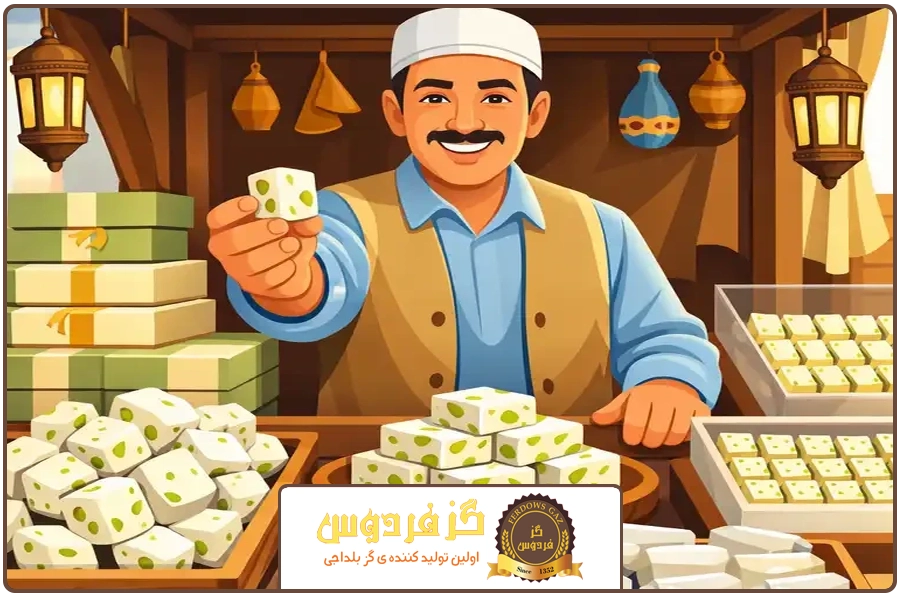 تشخیص اصالت | خرید گز بلداجی سنتی