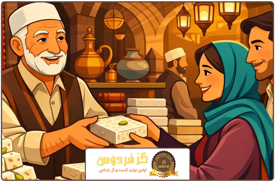 شهرت جهانی | خرید گز بلداجی سنتی