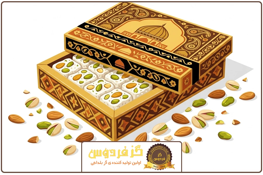 بند پایانی | خرید گز پر مغز اصفهان