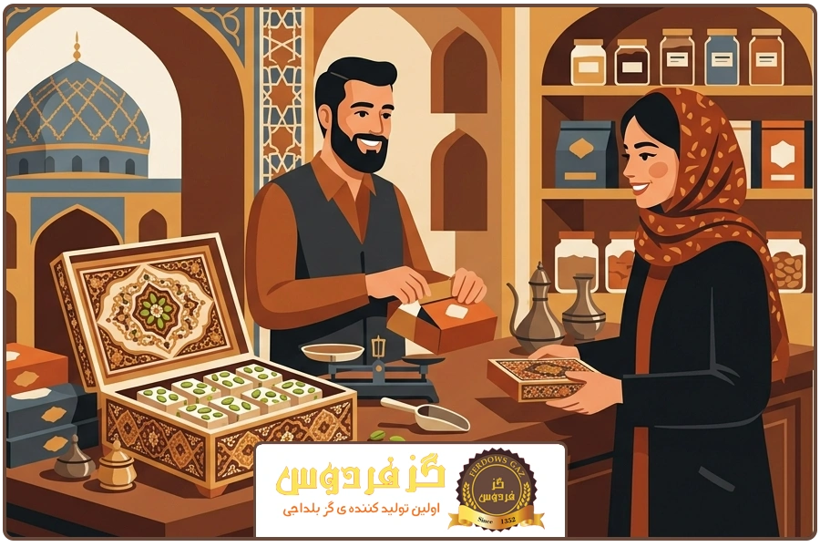 تصویر شاخص | خرید گز پر مغز اصفهان