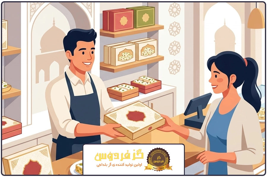 بررسی انواع مغز ها | خرید گز زعفرانی بلداجی