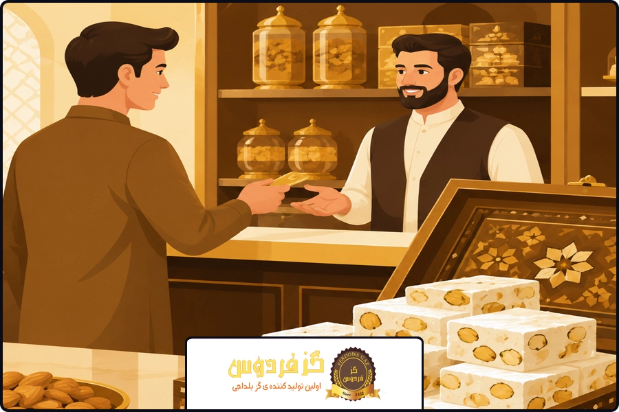 مزیت خرید اینترنتی | خرید گز ممتاز