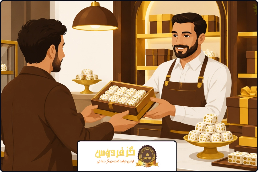 تفاوت در نسبت مغز | خرید گز ممتاز