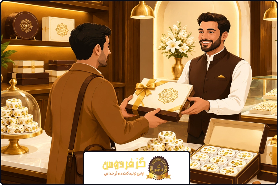 گز ممتاز هدیه | خرید گز ممتاز