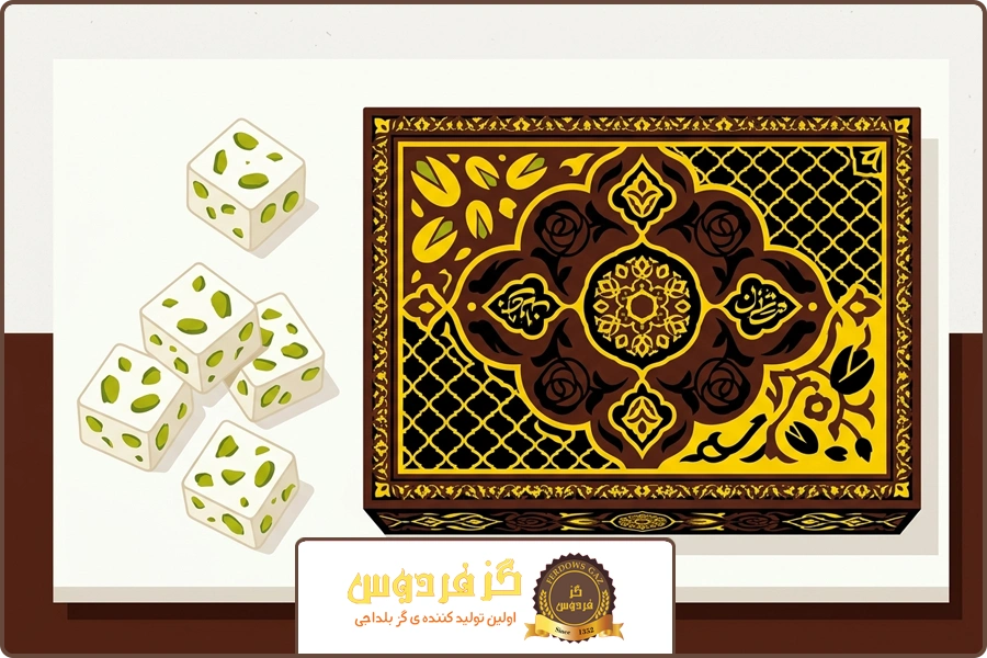 گز فردوس | گز سوغاتی اصفهان
