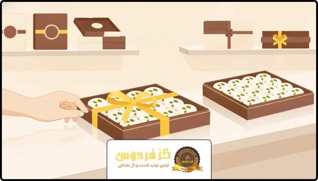 گز فردوس | خرید گز برای هدیه
