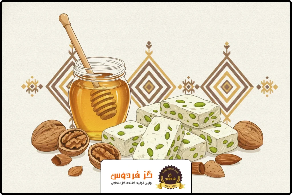 تفاوت گز بلداجی و اصفهان | بهترین سوغات چهارمحال