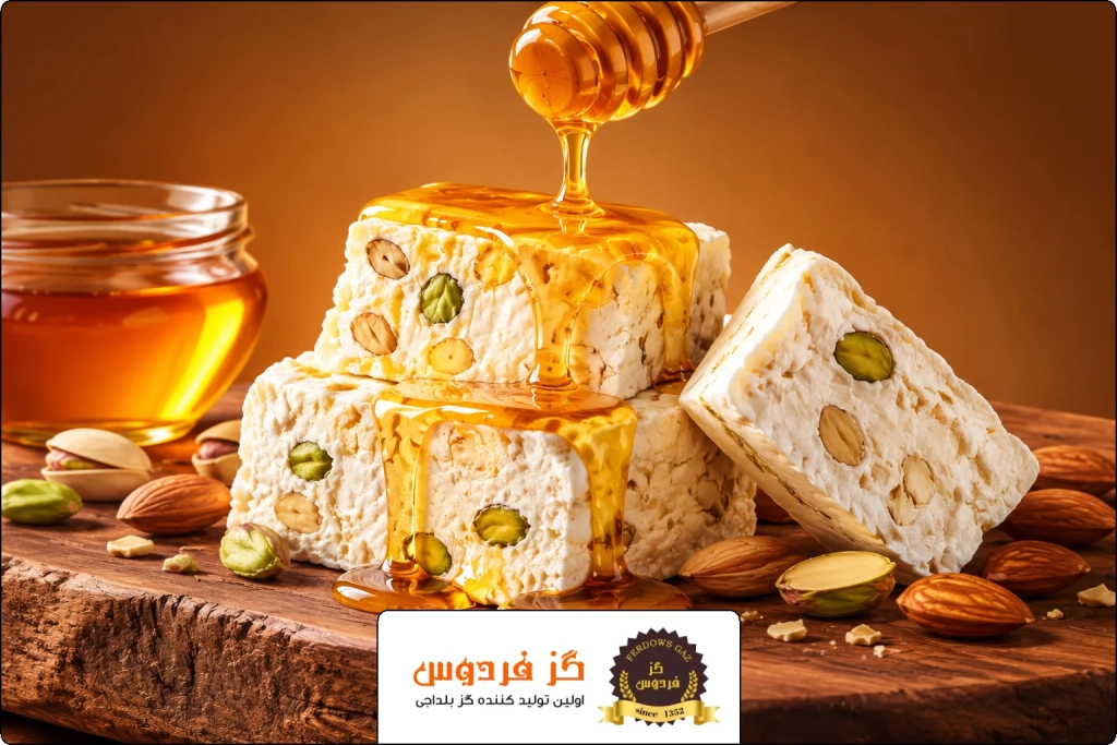 تفاوت درصد مغز ها | گز عسلی بداجی